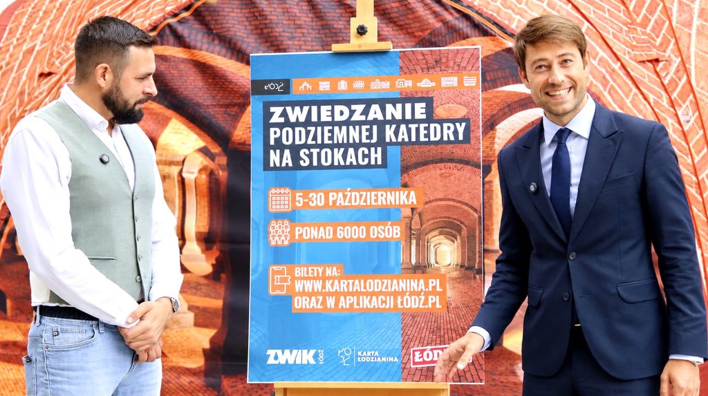 Podziemna Katedra na Stokach podczas konferencji w Łodzi