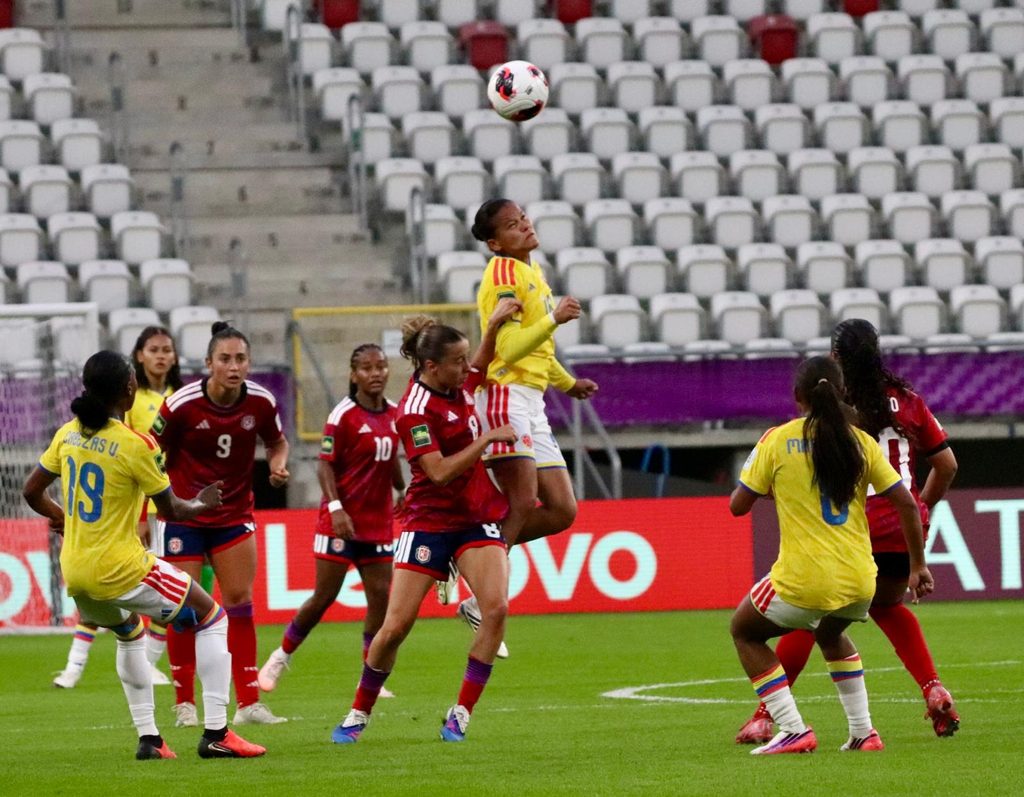 MŚ U-20 kobiet w Łodzi – mecz Kolumbia Kostaryka na Stadionie Króla
