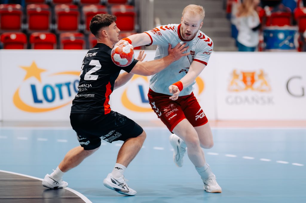Piotrkowianin Piotrków Trybunalski w meczu z PGE Wybrzeżem Gdańsk